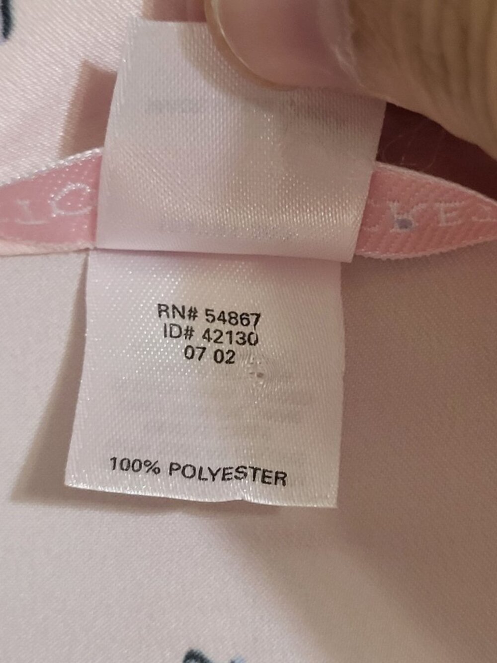 Victoria's Secret M Vintage y2k Satin Pajama Set Pink Bows Ruffles Girly Feminin - Picture 5 of 8